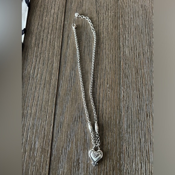 Brighton Blair Heart Shaped Pendant Necklace with Retired Rolo Chain. - Picture 4 of 5